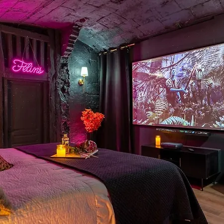 Private Cinema Free Parking Appartement Rouen